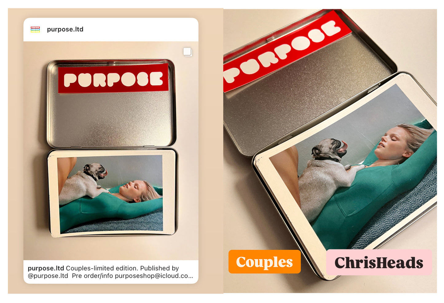 COUPLES.CHRIS HEADS.SIGNED & NUMBERED BOXED BOOK PROOFS EDITION OF 3.book available late summer 2025