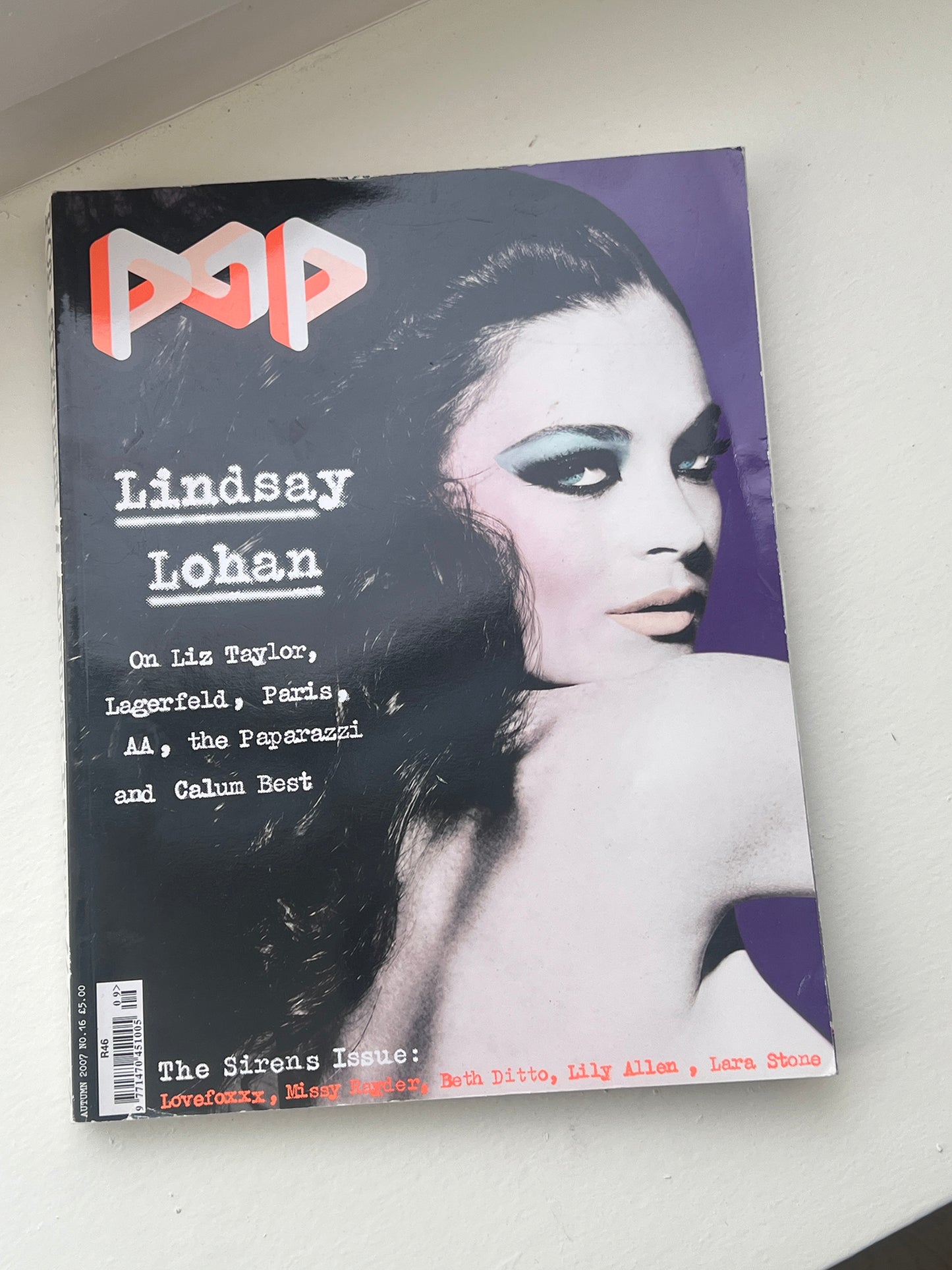 POP MAG 16 2007 LINDSAY LOHAN