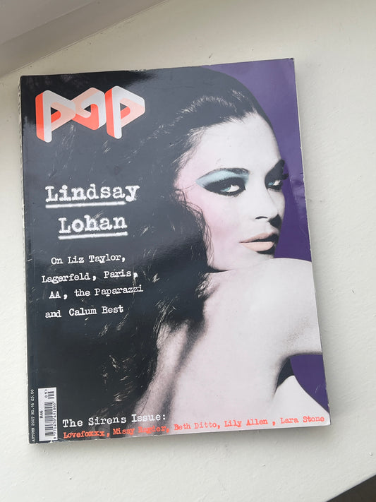 POP MAG 16 2007 LINDSAY LOHAN