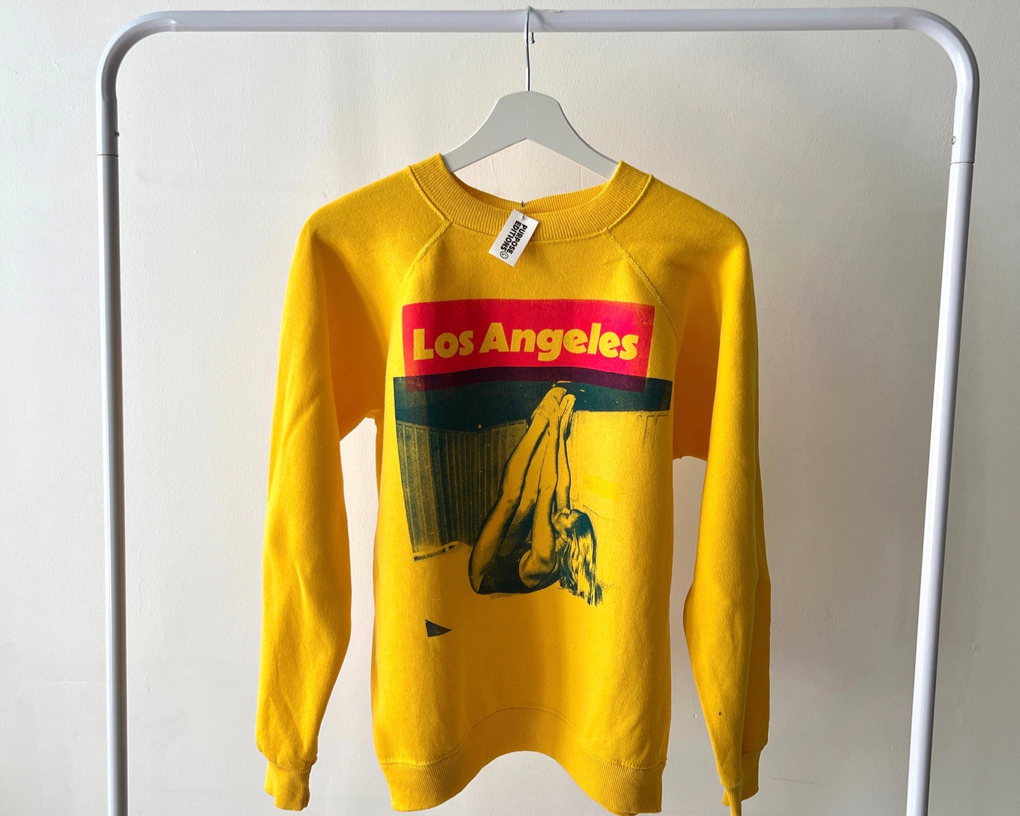 PURPOSEeditions SUNSET BOULEVARD Hanes single stitch vintage sweat 1 of 1 only
