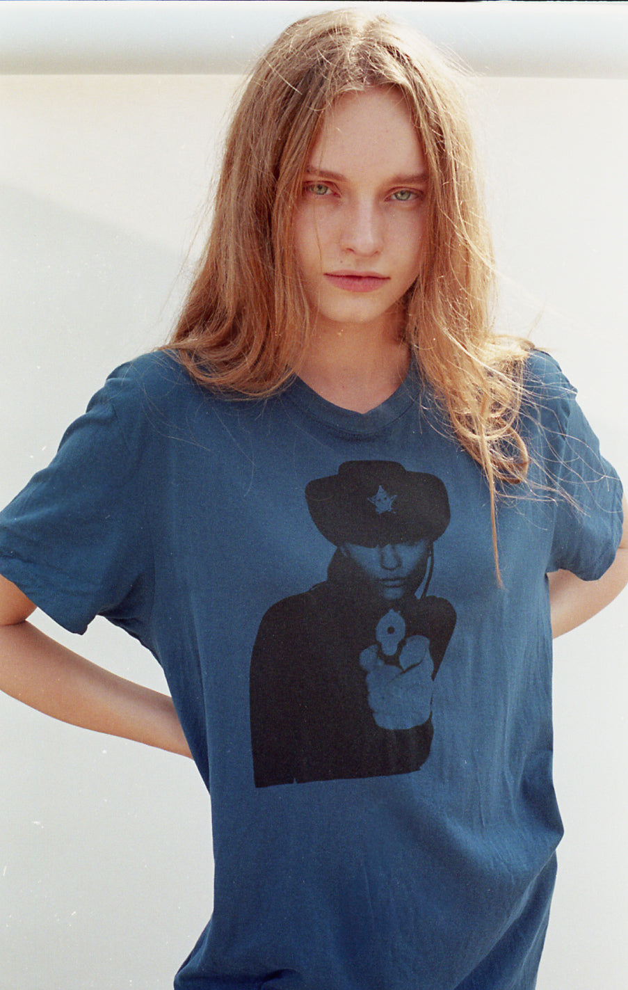 PURPOSE SHERIFF T SHIRT(white shirt)red .blue or black sheriff