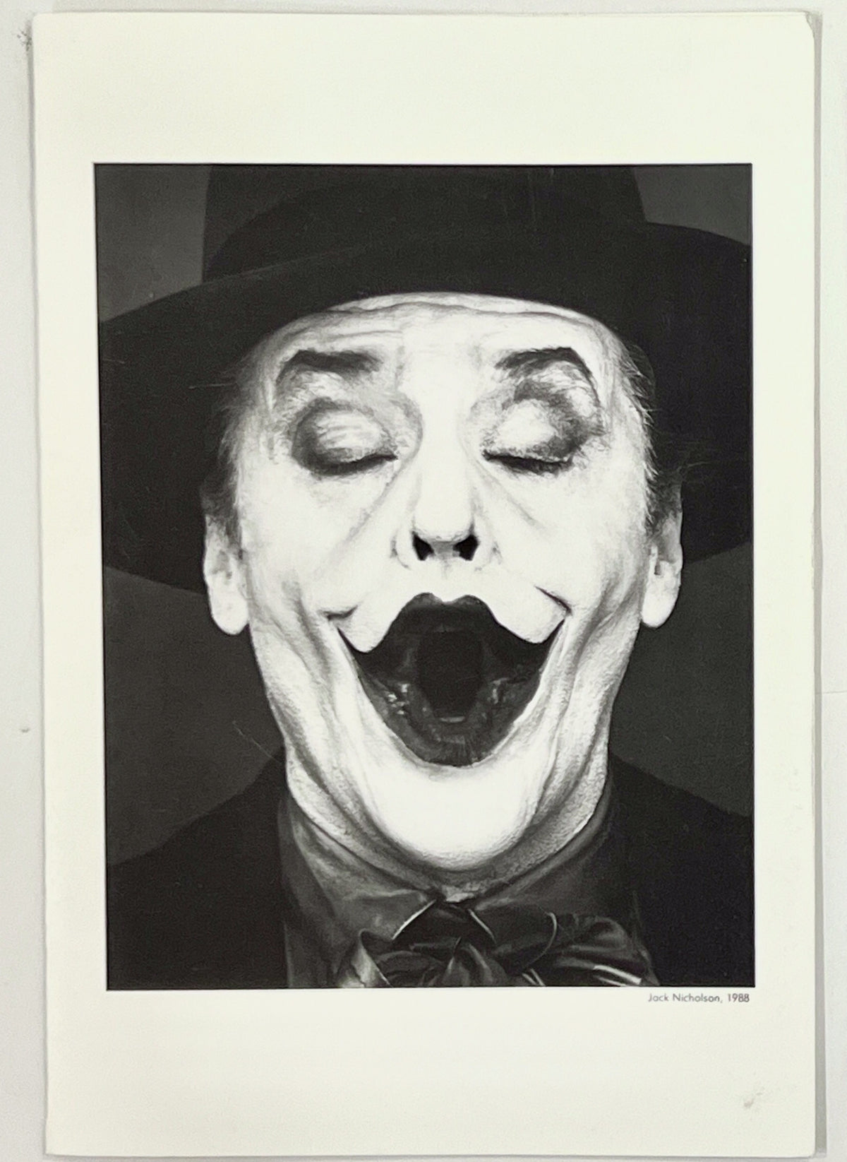 HERB RITTS NOTORIOUS RECEPTION CARD 1992