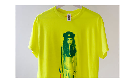 PURPOSE  lime COWGIRL t shirt AP one of one