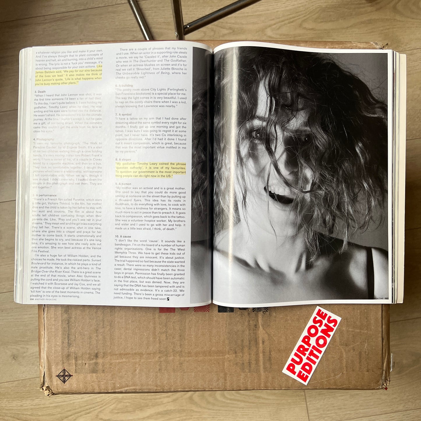 ANOTHER MAGAZINE ISSUE 10 WINONA