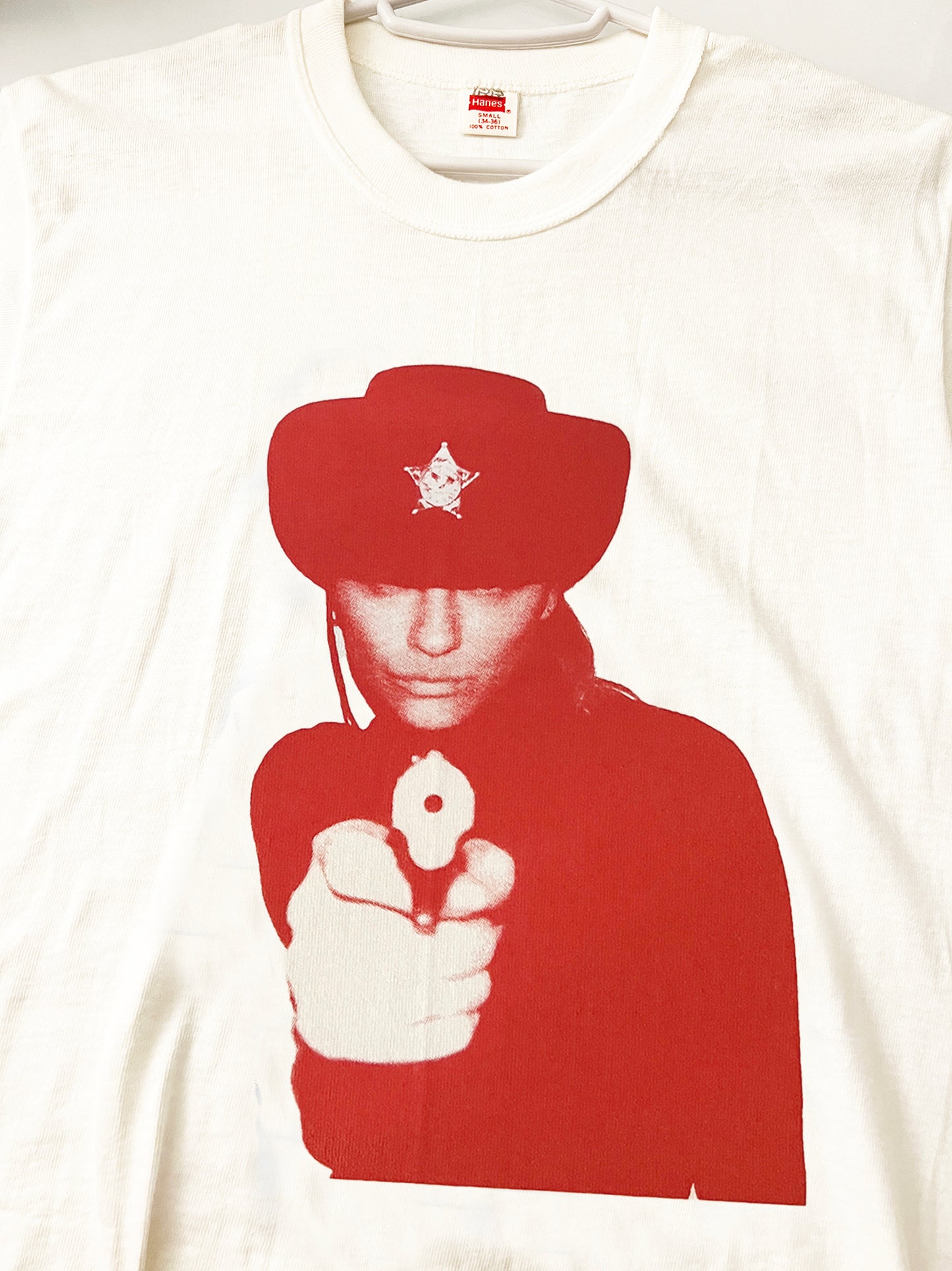 PURPOSE SHERIFF T SHIRT(white shirt)red .blue or black sheriff