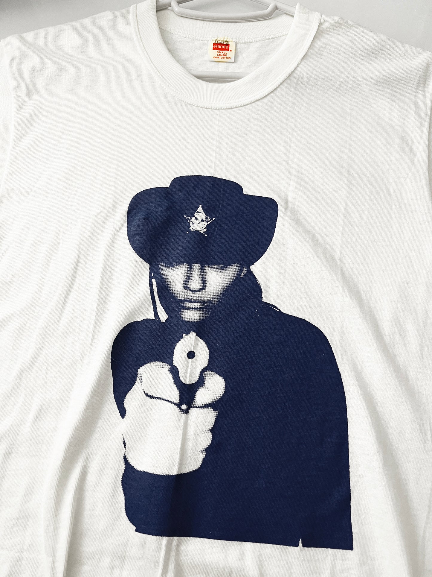 PURPOSE SHERIFF T SHIRT(white shirt)red .blue or black sheriff