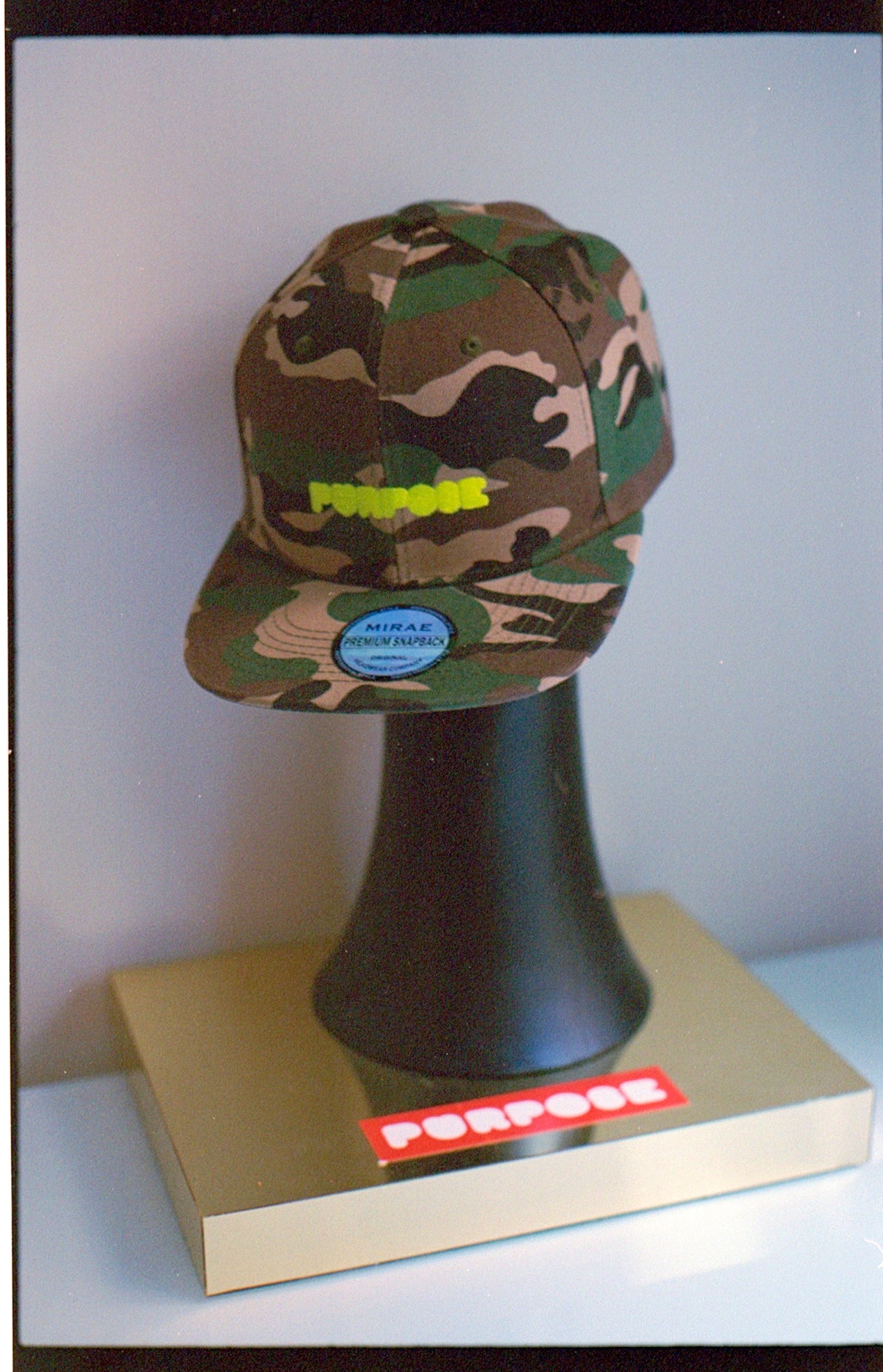 PURPOSE CAMO HAT