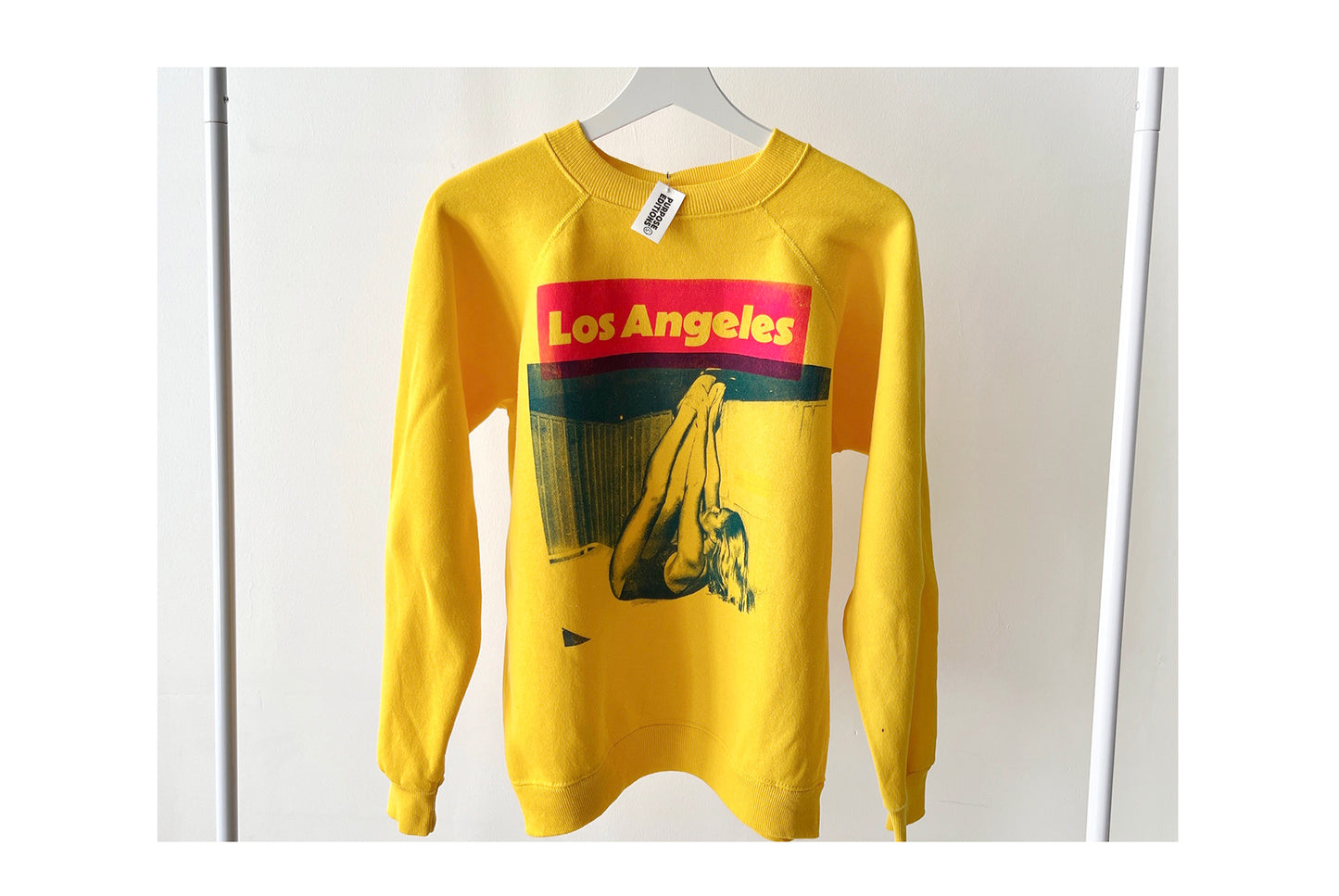 PURPOSEeditions SUNSET BOULEVARD Hanes single stitch vintage sweat 1 of 1 only