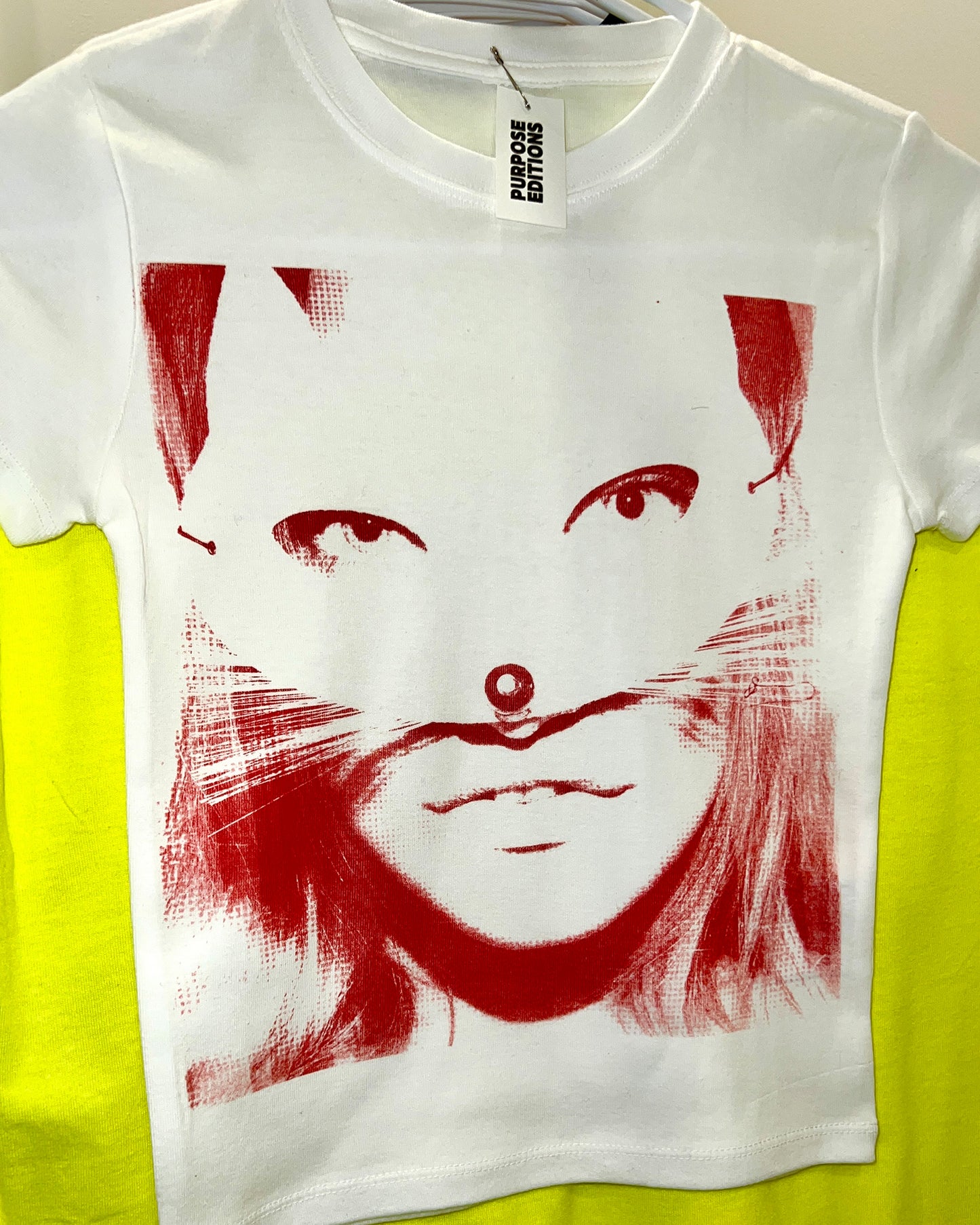 KAT BABY CROP T PURPOSE EDITIONS one of one AP xs