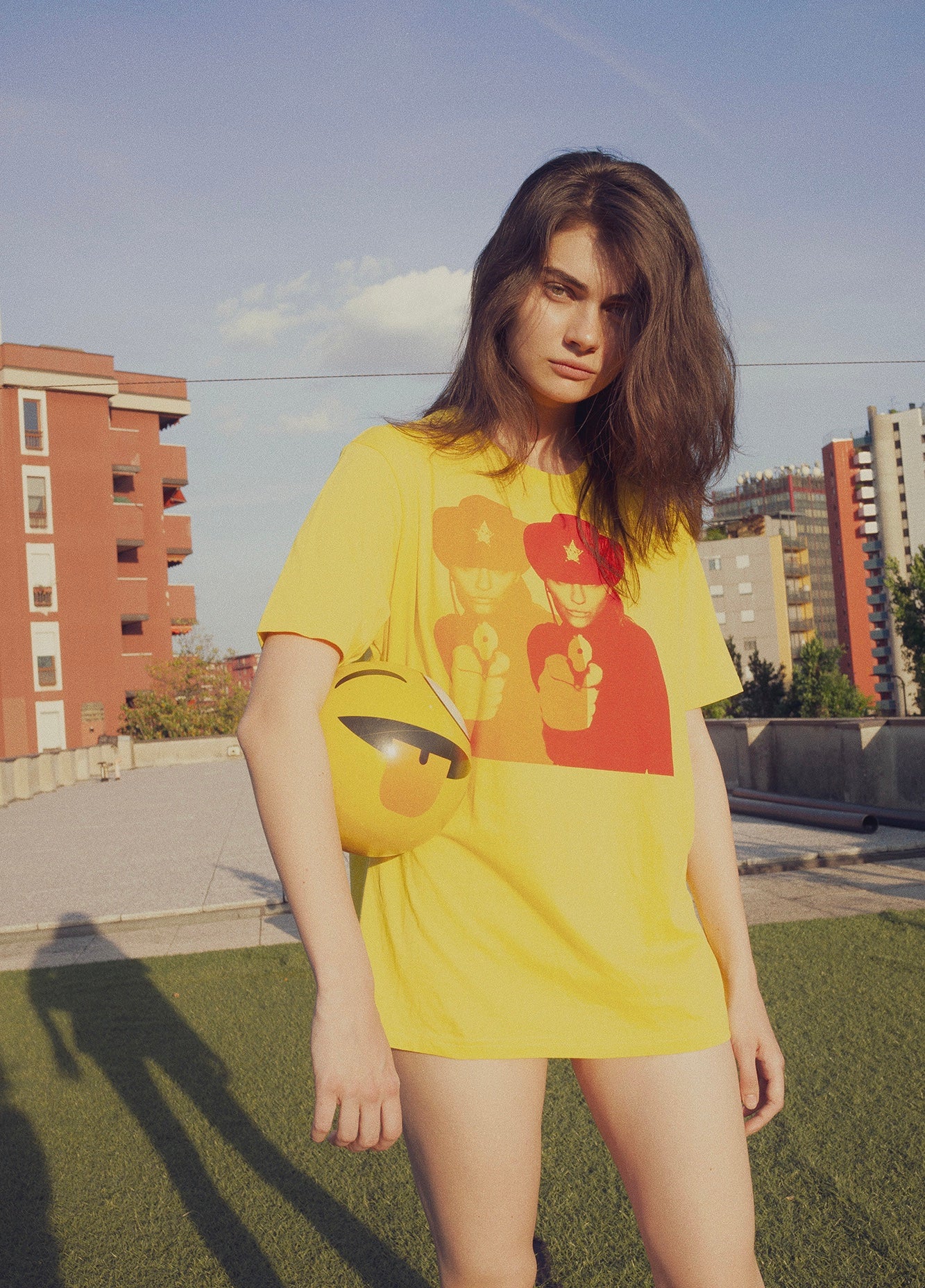 PURPOSE DOUBLE SHERIFF SHIRT AP one of one