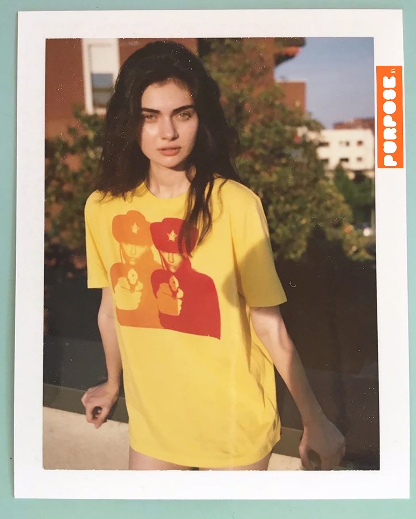 PURPOSE DOUBLE SHERIFF SHIRT AP one of one